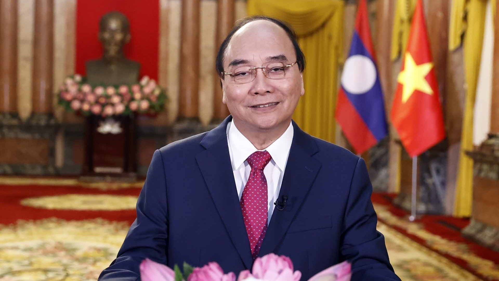 Mối quan hệ hữu nghị vĩ đại, đoàn kết đặc biệt và hợp tác toàn diện Việt Nam-Lào sẽ tiếp tục nở hoa thơm, kết trái ngọt