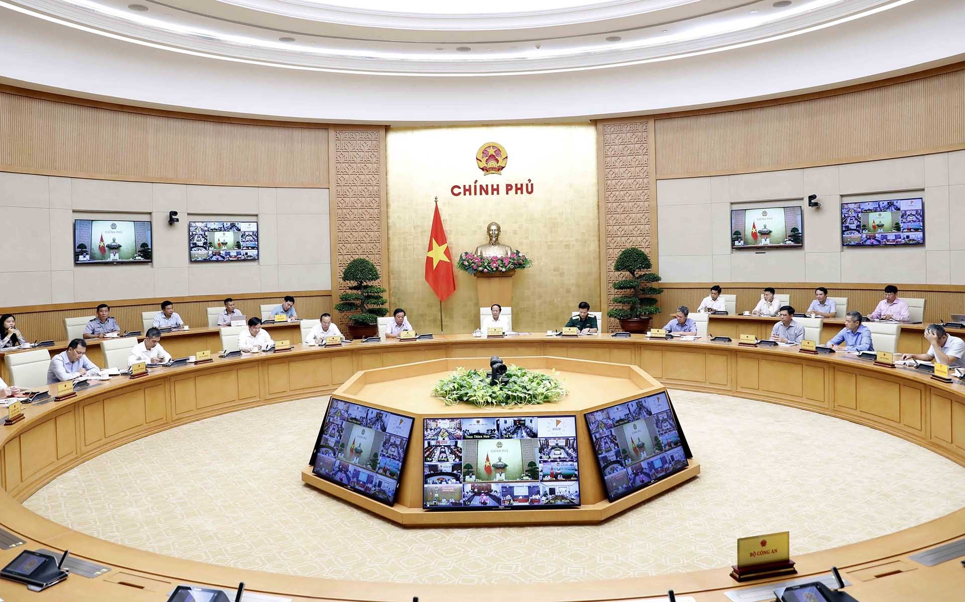 Phó Thủ tướng Chính phủ Lê Văn Thành phát biểu. (Nguồn: TTXVN)