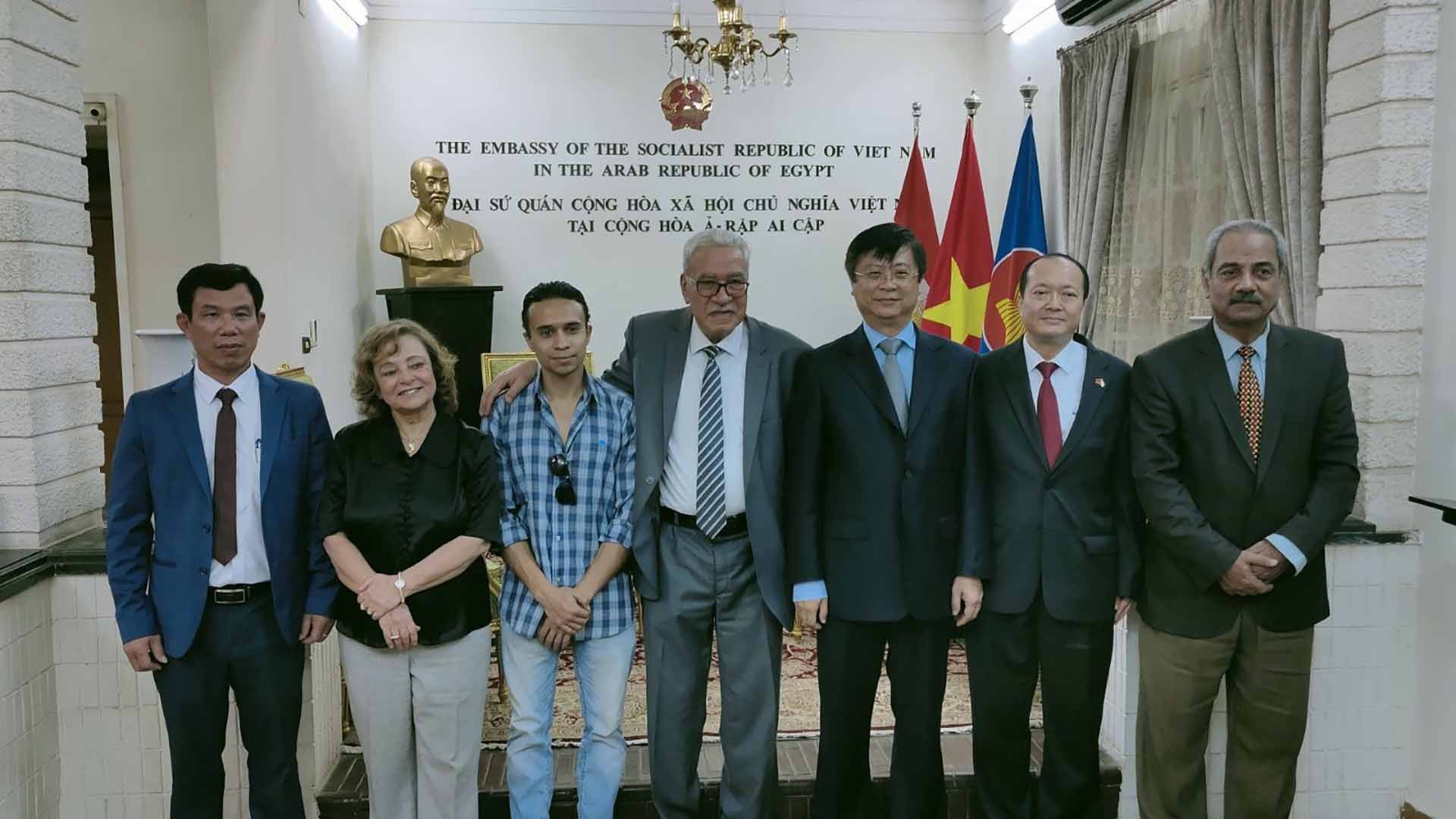 Việt Nam-Ai Cập đẩy mạnh quan hệ hợp tác trên nhiều lĩnh vực