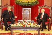 Tổng Bí thư Nguyễn Phú Trọng tiếp Thủ tướng Cuba Manuel Marrero Cruz