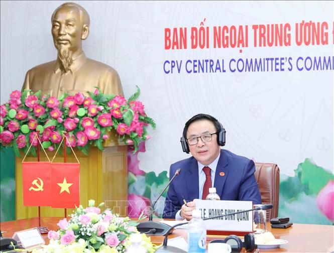 Đảng Cộng sản Việt Nam và Nhóm Nghị sỹ Liên đảng trong Quốc hội Anh đối thoại trực tuyến dang cong san viet nam va nhom nghi sy lien dang trong quoc hoi anh doi thoai truc tuyen