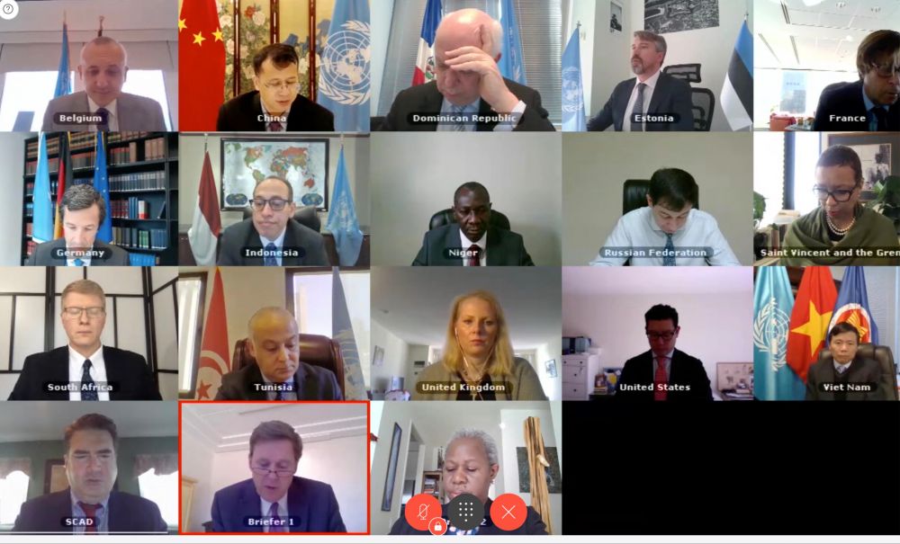 hoi dong bao an keu goi cac ben lien quan ton trong lenh ngung ban o tay sahara tap trung hop tac chong dich covid 19