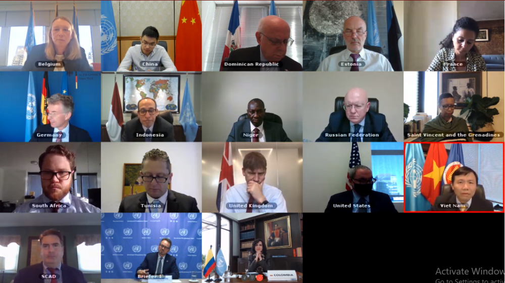 Hội đồng Bảo an thảo luận về hoạt động của Phái bộ giám sát Liên hợp quốc tại Colombia