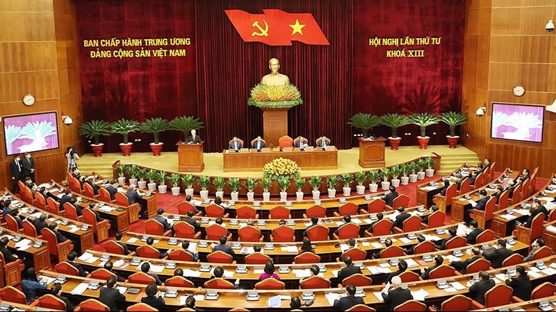 Ngày làm việc thứ ba, Hội nghị lần thứ tư Ban Chấp hành Trung ương Đảng khóa XIII