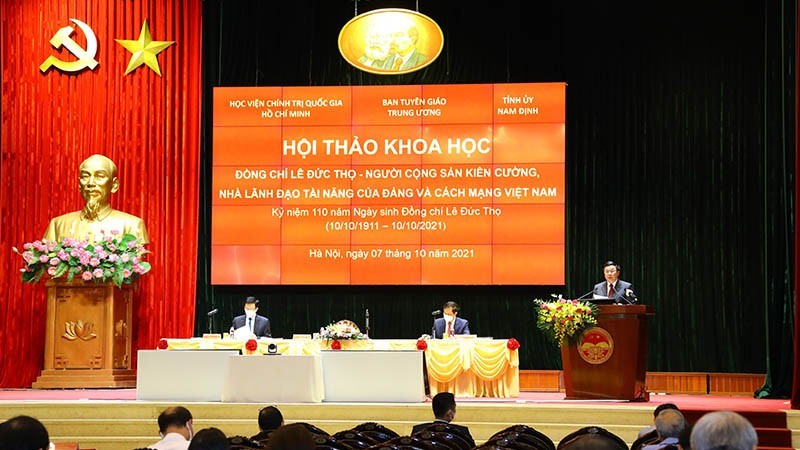 Kỷ niệm 110 năm Ngày sinh đồng chí Lê Đức Thọ: Người cộng sản kiên cường, nhà lãnh đạo tài năng