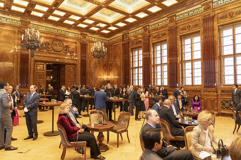 Toàn cảnh Lễ kỷ niệm 76 năm Quốc khánh Việt Nam tại Áo Toàn cảnh Lễ kỷ niệm 76 năm Quốc khánh Việt Nam tại Áo