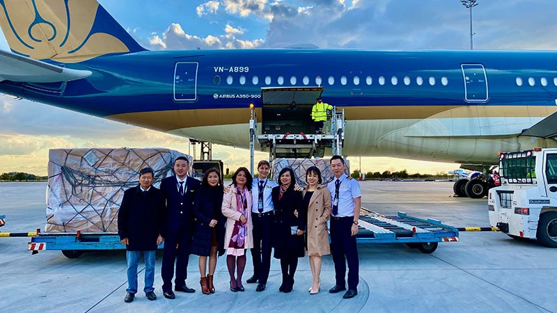 Chuyến bay VN5538 là thành quả hợp tác liên ngành nhằm triển khai chỉ đạo của Chính phủ về việc vận động viện trợ, đàm phán, nhập khẩu, tiếp nhận vaccine và vật phẩm y tế phòng, chống dịch Covid-19.