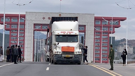 Quảng Tây, Trung Quốc dành lô hàng viện trợ đối ngoại lớn nhất cho Việt Nam phòng chống dịch Covid-19