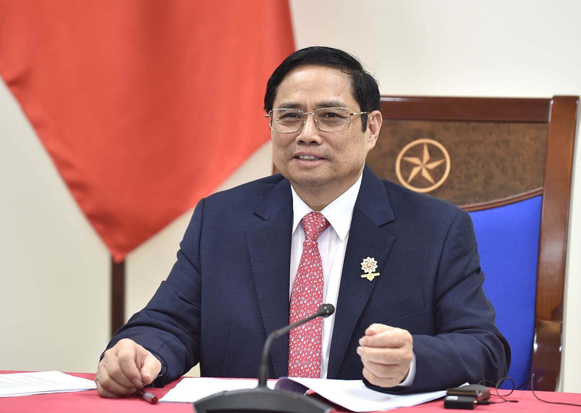 Thủ tướng Phạm Minh Chính điện đàm với Tổng thống Cộng hòa Chile Sebastian Piñer Thủ tướng Phạm Minh Chính điện đàm với Tổng thống Cộng hòa Chile Sebastian Piñer