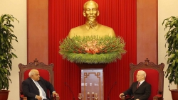 Tổng Bí thư Nguyễn Phú Trọng tiếp Đại sứ Cuba tại Việt Nam