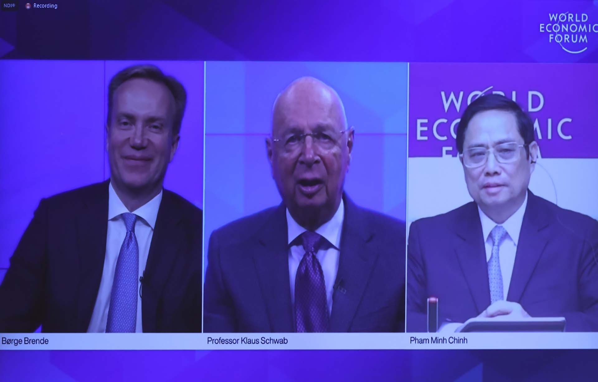 Thủ tướng Phạm Minh Chính đồng chủ trì Đối thoại Chiến lược quốc gia Việt Nam-WEF Thủ tướng Phạm Minh Chính đồng chủ trì Đối thoại Chiến lược quốc gia Việt Nam-WEF