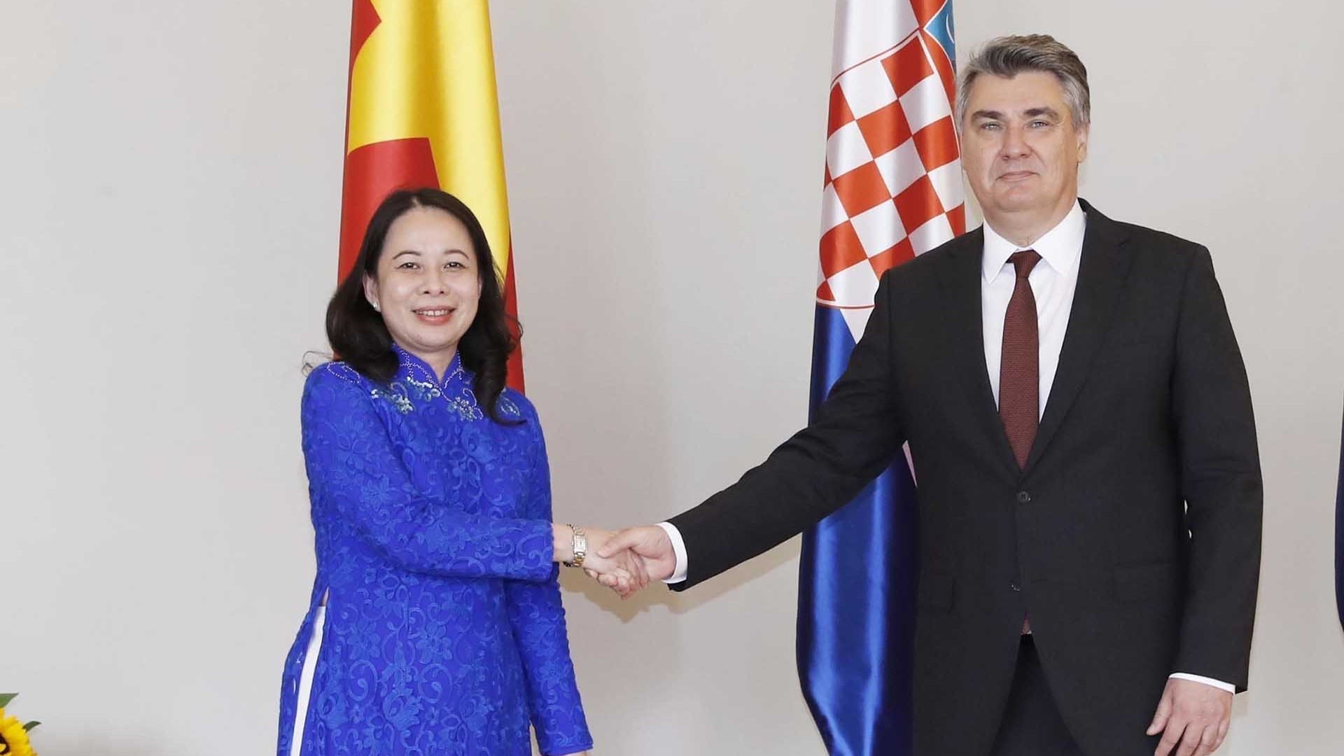 Thúc đẩy quan hệ hữu nghị truyền thống Việt Nam-Croatia đi vào chiều sâu, thực chất và hiệu quả