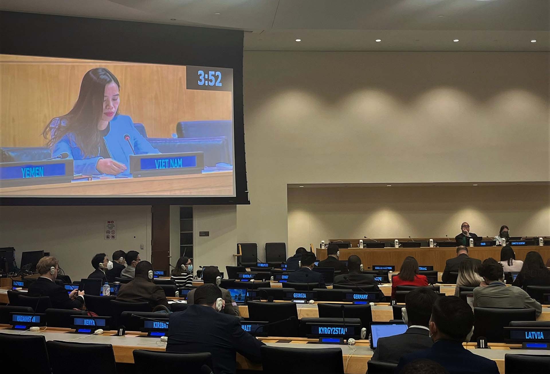 Việt Nam kêu gọi cách tiếp cận toàn diện để giải quyết các thách thức liên quan đến biến đổi khí hậu, ô nhiễm môi trường