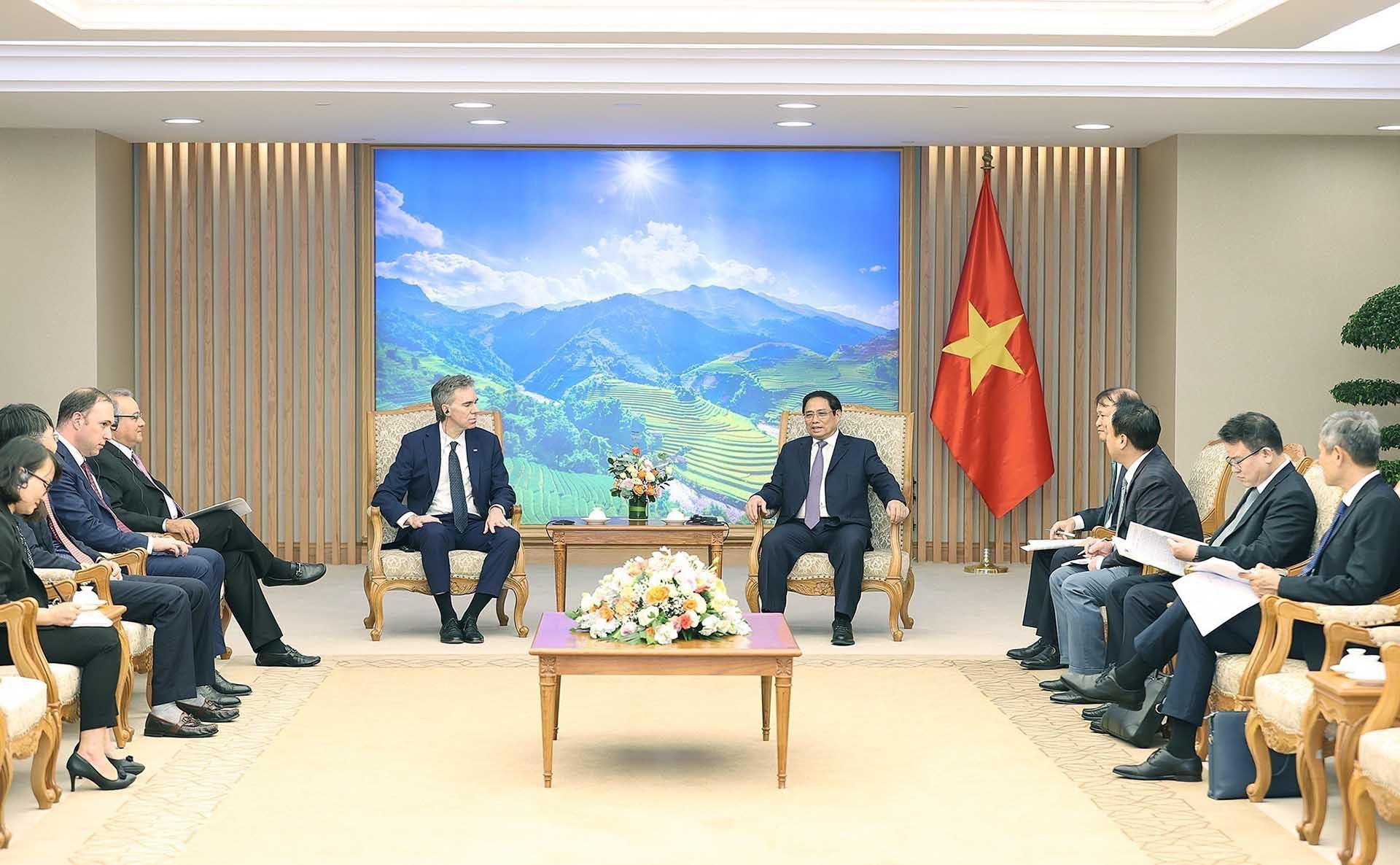 Thủ tướng Phạm Minh Chính tiếp Phó Chủ tịch Điều hành Tập đoàn năng lượng AES (Hoa Kỳ)