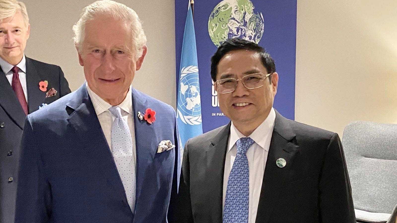 Thủ tướng Phạm Minh Chính tiếp xúc với lãnh đạo các nước, tổ chức quốc tế tại Hội nghị COP26