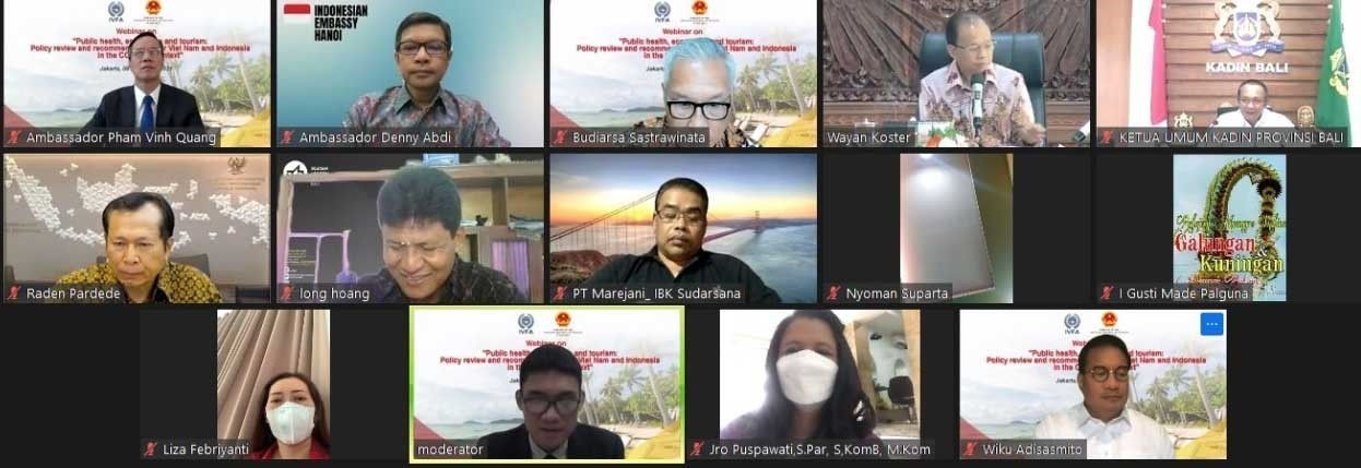 Việt Nam-Indonesia trao đổi hợp tác y tế, kinh tế và du lịch trong bối cảnh đại dịch Covid-19 Việt Nam-Indonesia trao đổi hợp tác y tế, kinh tế và du lịch trong bối cảnh đại dịch Covid-19