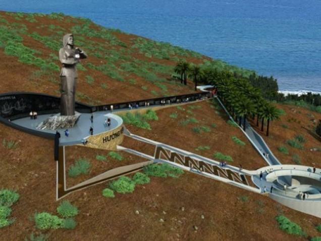 Biểu tượng Khu tưởng niệm nghĩa sĩ Hoàng Sa