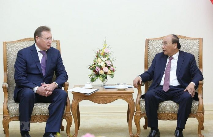 Thủ tướng tiếp TGĐ Zarubezhneft, khẳng định ưu tiên các dự án hợp tác dầu khí với Nga