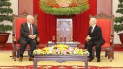 Tổng Bí thư, Chủ tịch nước Nguyễn Phú Trọng tiếp Đại sứ Liên bang Nga tại Việt Nam