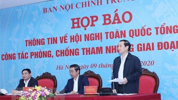 Sắp diễn ra Hội nghị toàn quốc tổng kết công tác phòng, chống tham nhũng giai đoạn 2013-2020
