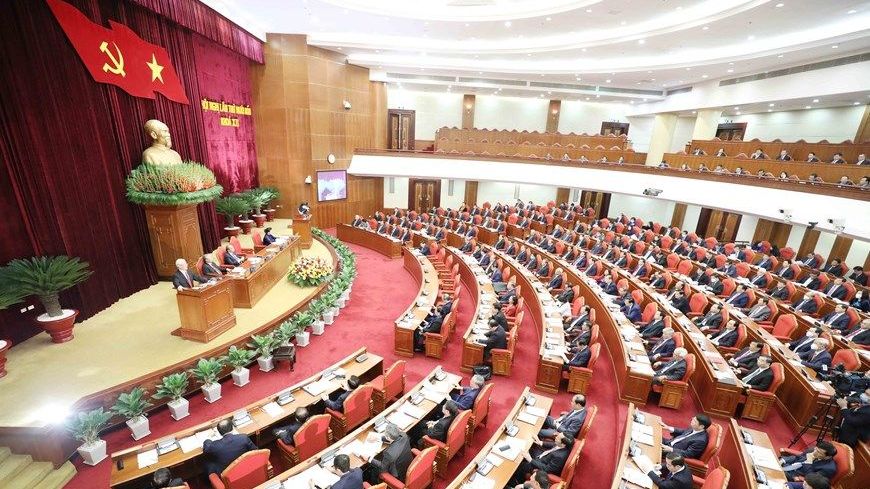 Ngày làm việc thứ ba Hội nghị lần thứ 14 Ban Chấp hành Trung ương Đảng khóa XII