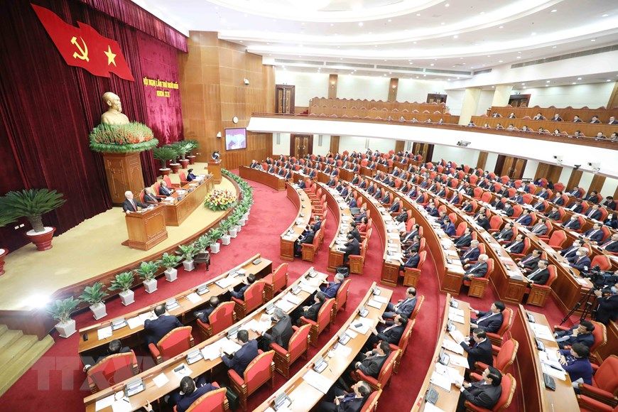 Quang cảnh phiên khai mạc hội nghị. (Ảnh: Phương Hoa/TTXVN) Quang cảnh phiên khai mạc hội nghị. (Ảnh: Phương Hoa/TTXVN)