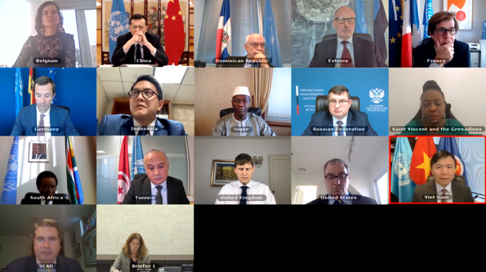 Sáng ngày 15/12/2020, Hội đồng Bảo an Liên hợp quốc (LHQ) đã họp trực tuyến về tình hình Libya Sáng ngày 15/12/2020, Hội đồng Bảo an Liên hợp quốc (LHQ) đã họp trực tuyến về tình hình Libya