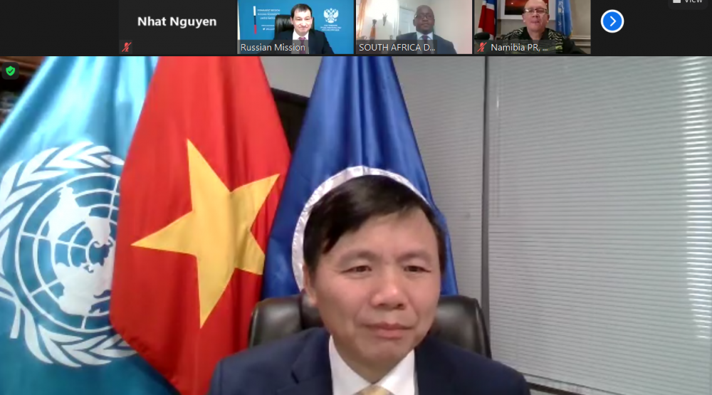 Đại sứ Đặng Đình Quý, Trưởng Phái đoàn Việt Nam tại Liên hợp quốc