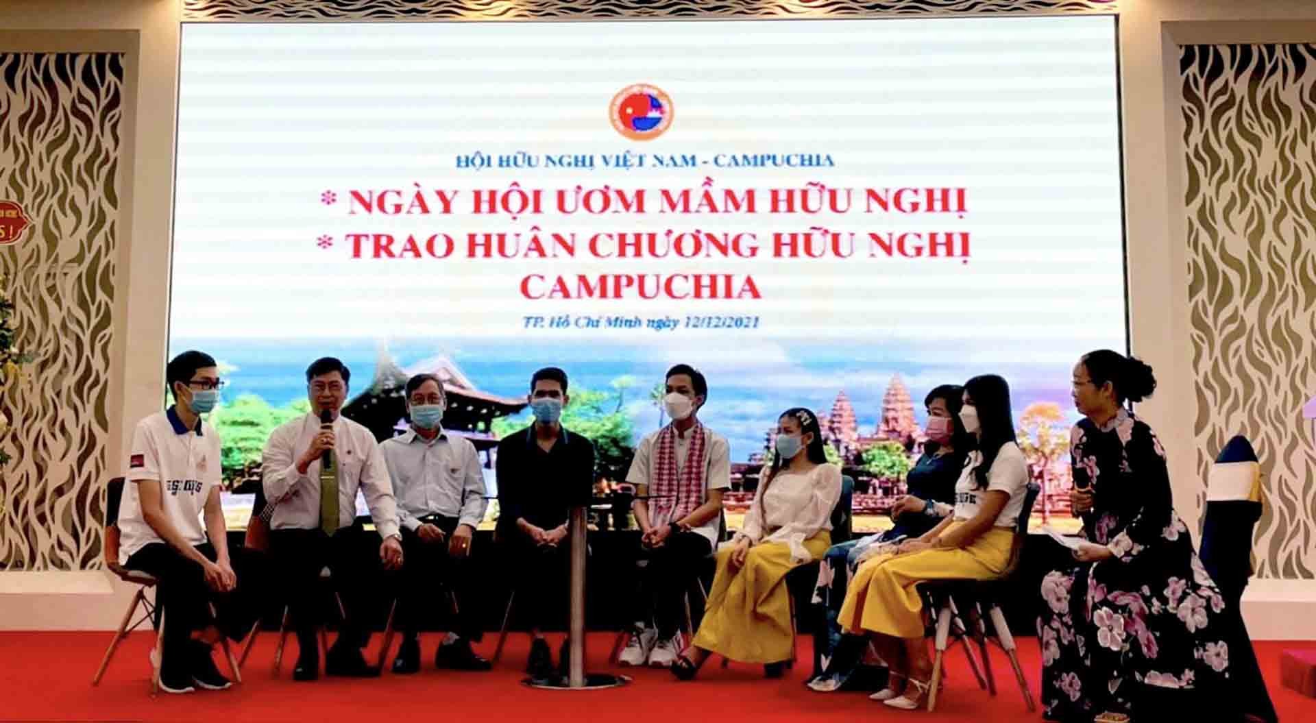 Hội hữu nghị Việt Nam-Campuchia tổ chức Ngày hội “Ươm mầm hữu nghị Vun đắp quan hệ truyền thống Việt Nam-Campuchia