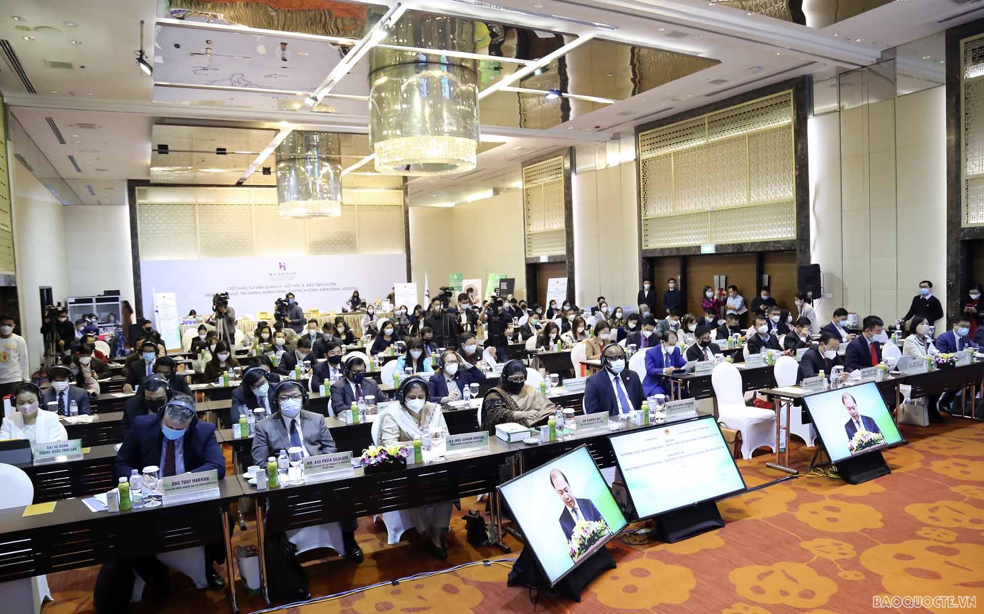 Các đại biểu tham dự hội nghị. (Ảnh: Quang Hòa)