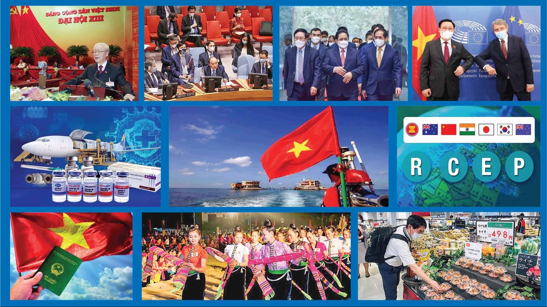 Các dấu ấn đối ngoại 2021