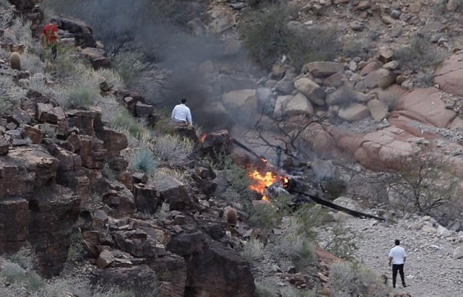 Mỹ: Rơi máy bay trực thăng làm 7 người chết và bị thương