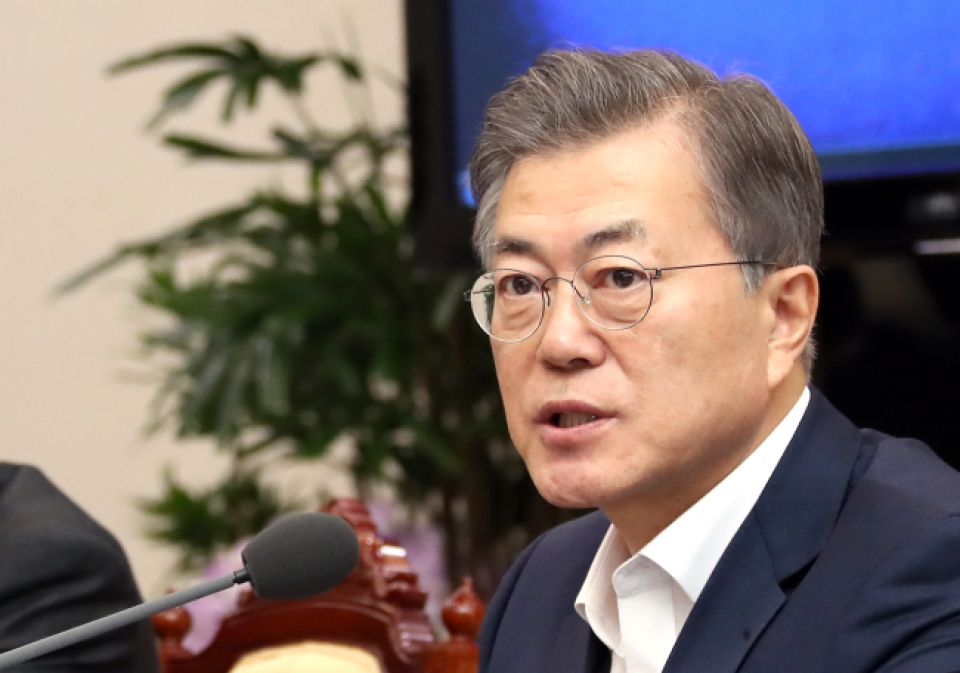 Tổng thống Hàn Quốc Moon Jae-in - niềm cảm hứng hòa bình năm 2018 tong thong han quoc moon jae in niem cam hung hoa binh nam 2018