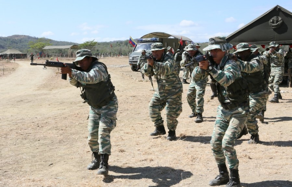 Quân đội Venezuela mở cuộc tập trận lớn