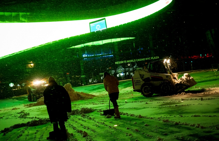 Mỹ: Bão tuyết Stella khiến hàng nghìn chuyến bay bị hủy