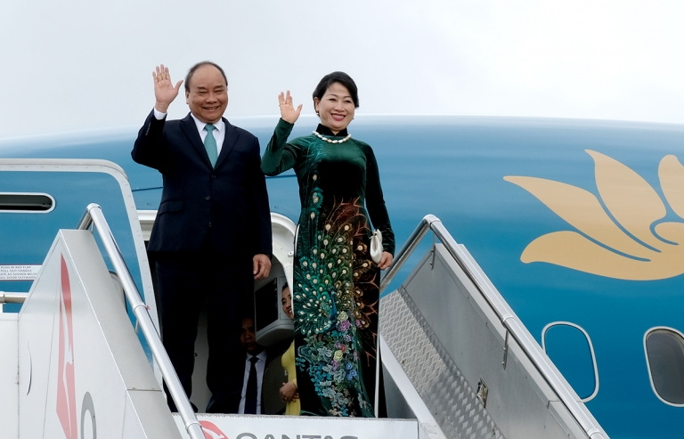 Thủ tướng đến thành phố Sydney, dự Hội nghị ASEAN - Australia