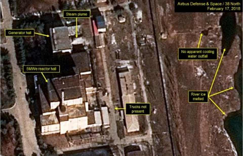 CNN: Một lò phản ứng hạt nhân của Triều Tiên có dấu hiệu hoạt động