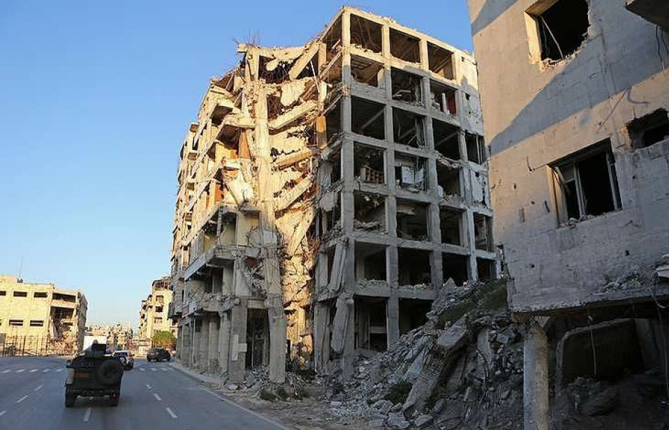 Syria: Quân nổi dậy nã pháo nghi chứa khí độc