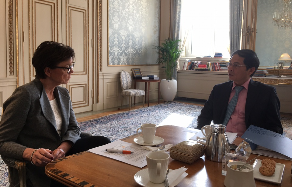 Thụy Điển coi Việt Nam là đối tác quan trọng