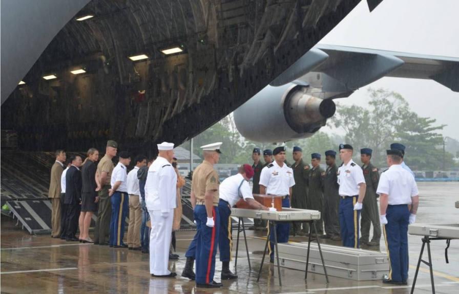 Việt Nam bàn giao thêm 3 hài cốt quân nhân Hoa Kỳ mất tích