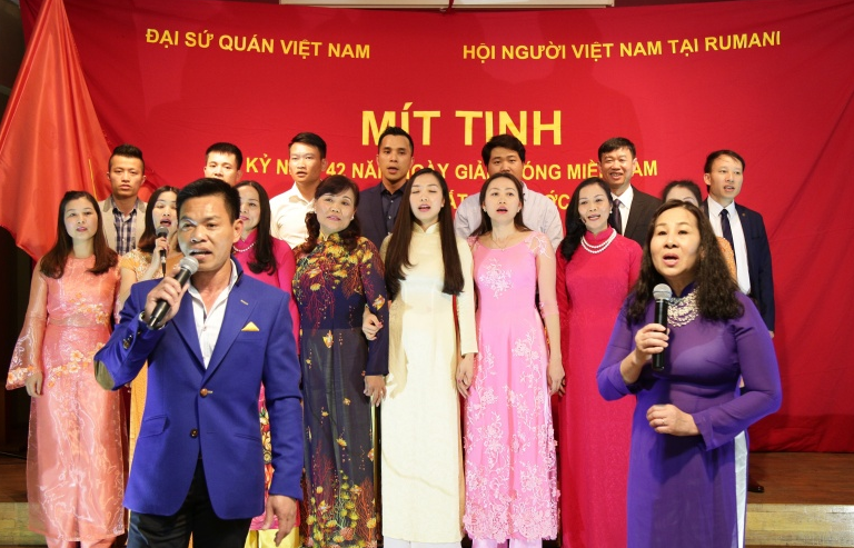 Kỷ niệm ngày thống nhất đất nước tại Romania