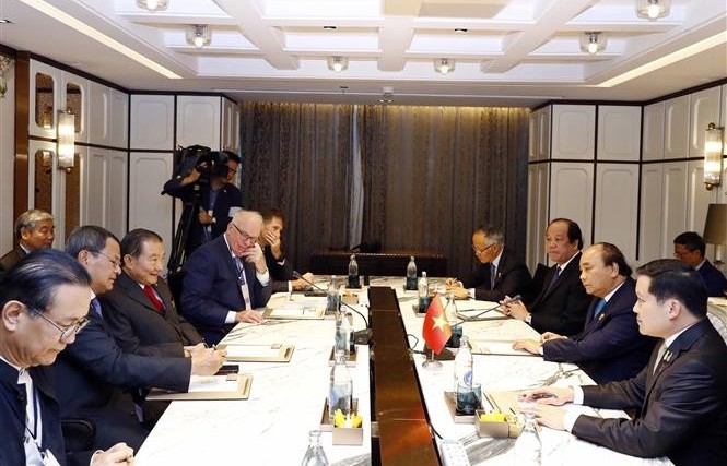 Thủ tướng Nguyễn Xuân Phúc tiếp lãnh đạo một số tập đoàn lớn của Thái Lan