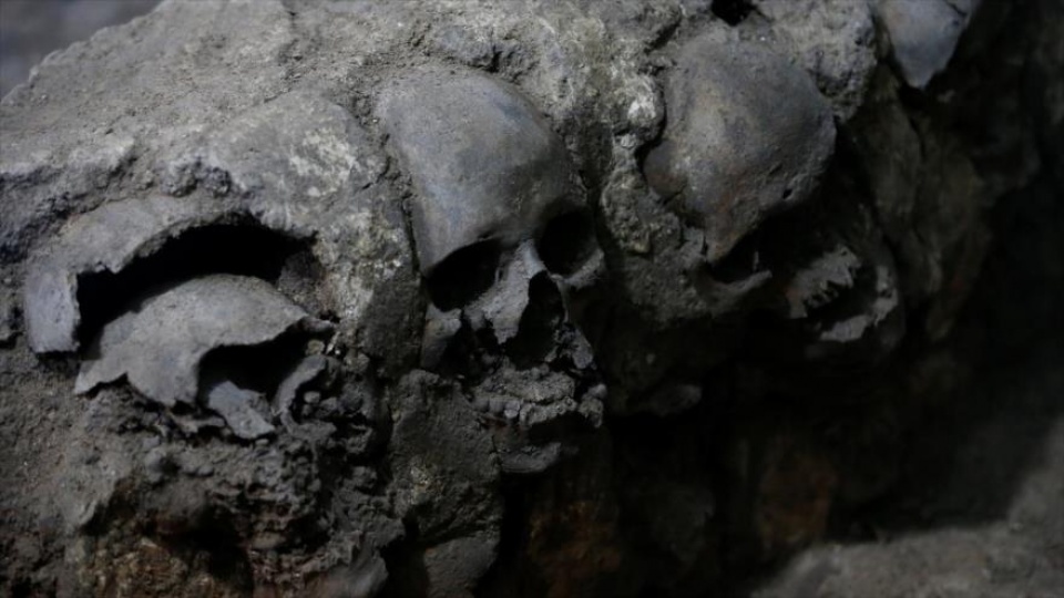 Phát hiện 2 tòa tháp sọ người của nền văn minh Aztec tại Mexico phat hien 2 toa thap so nguoi cua nen van minh aztec tai mexico