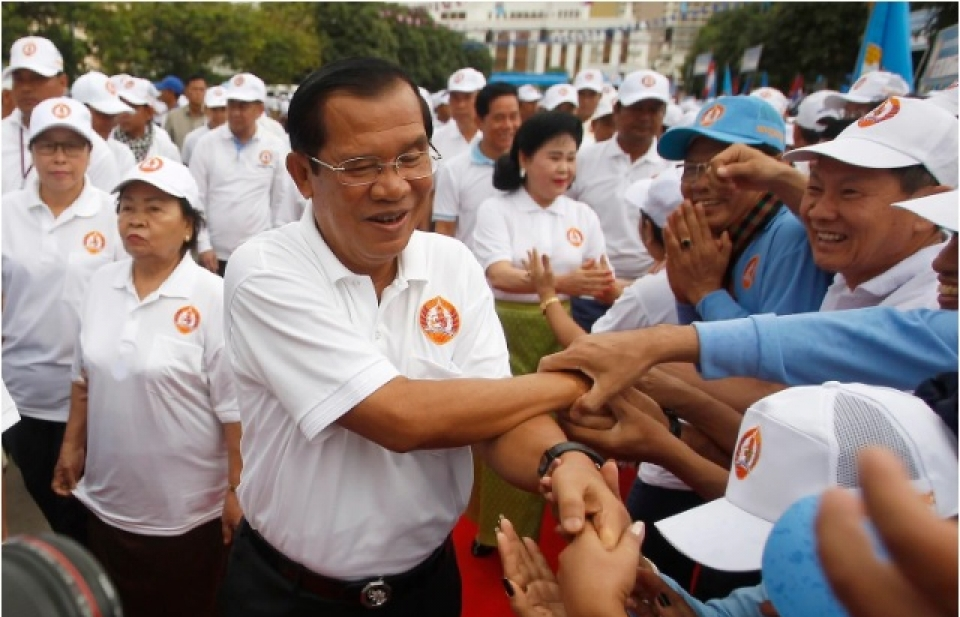 Cử tri Campuchia bắt đầu bỏ phiếu bầu Quốc hội khóa VI