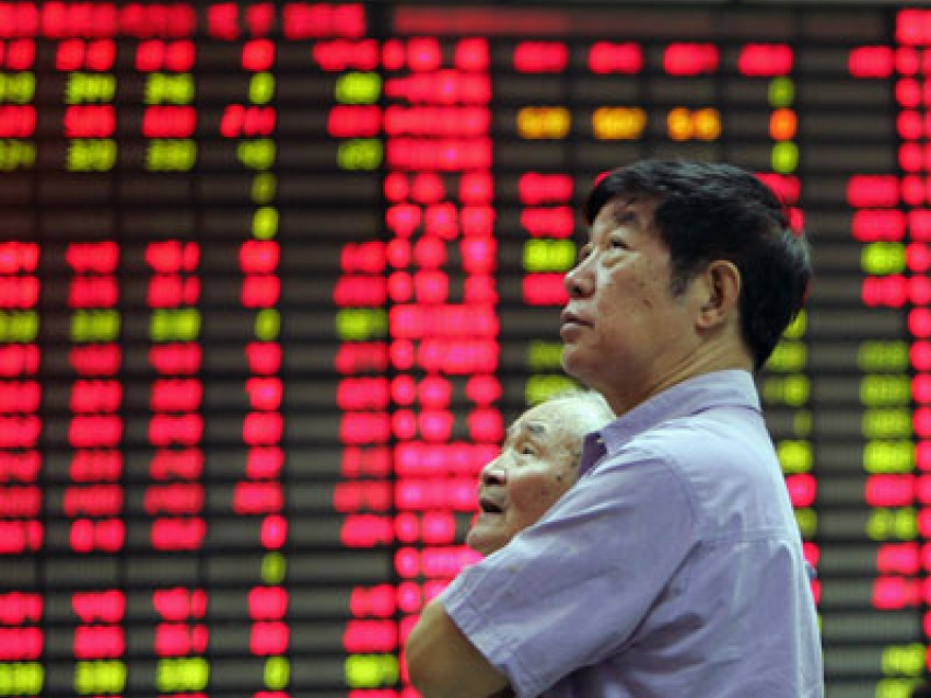 Chứng khoán châu Á rực đỏ phiên cuối tuần