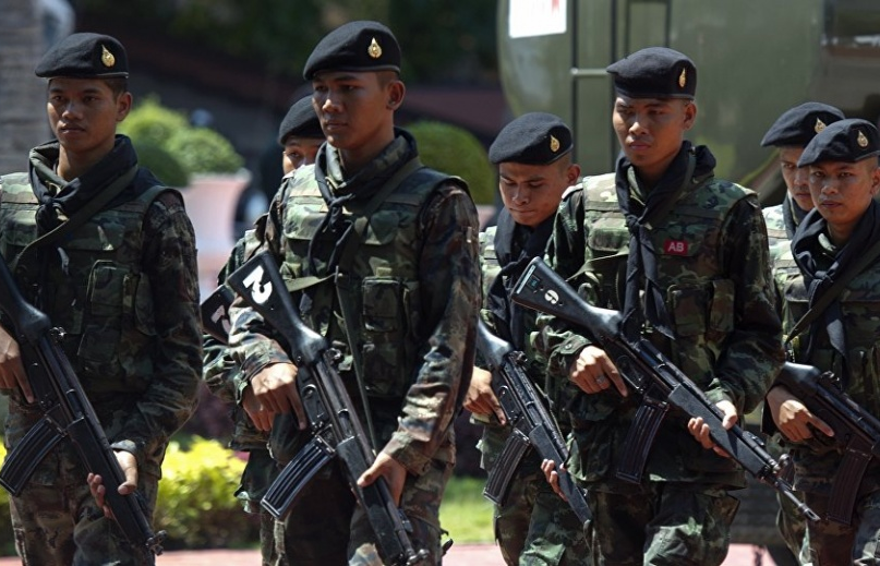 Thái Lan và Anh lần đầu tiên tập trận chung