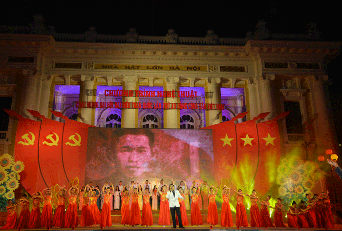 Hà Nội: Nhiều hoạt động văn hóa chào mừng Đại hội XII