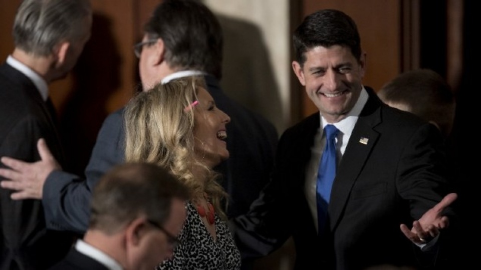 Hai tháng sau bầu cử, Quốc hội Mỹ khóa 115 họp phiên khai mạc