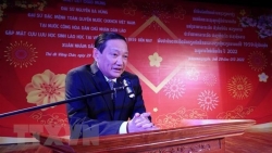 Xúc động cuộc gặp gỡ giao lưu và gói bánh chưng chào Xuân Nhâm Dần tại Lào