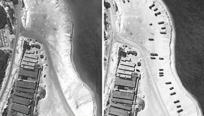 Căng thẳng ngoại giao thành căng thẳng quân sự